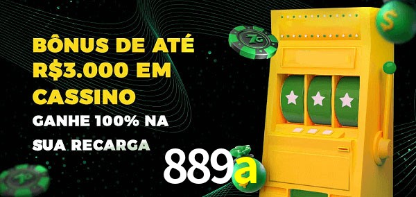 889a melhor bônus de depósito